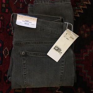 NWT H&M charcoal grey skinny fit